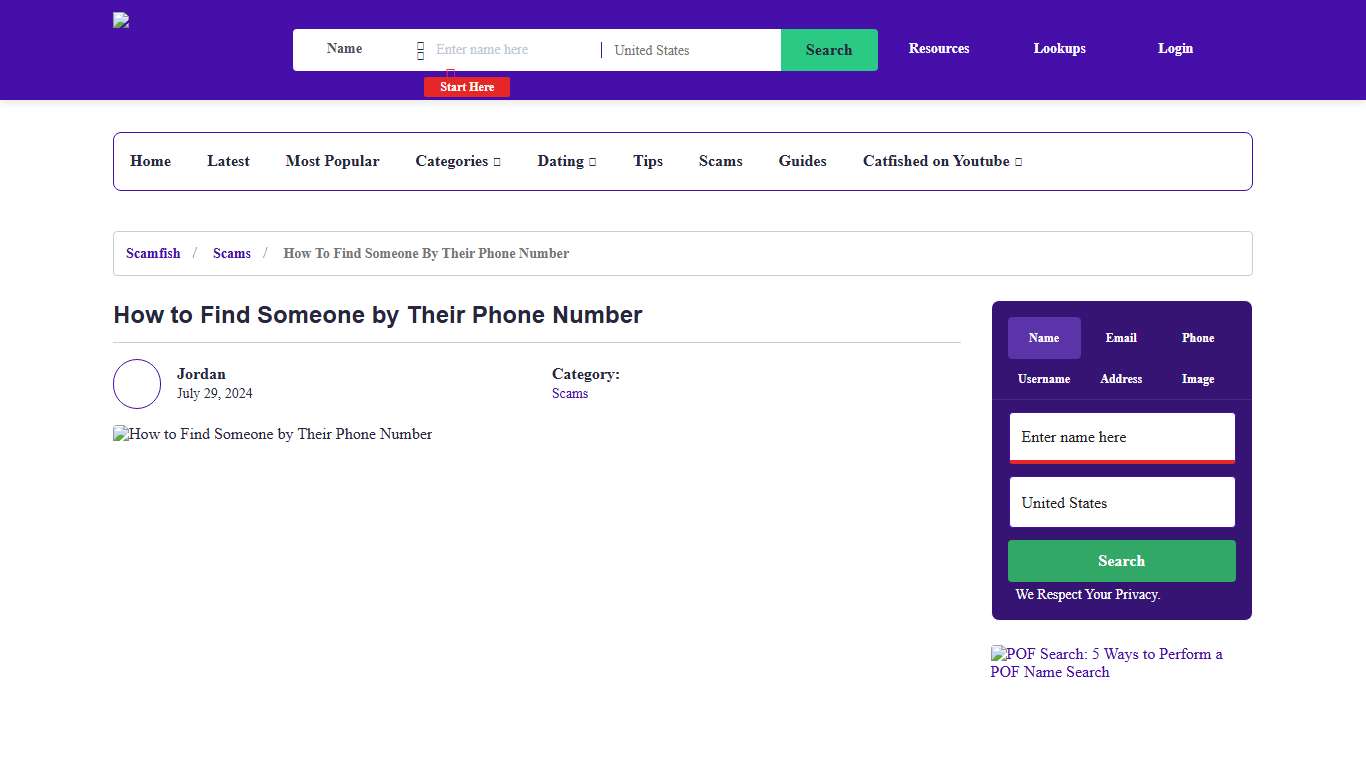 How to Find Someone by Their Phone Number Social Catfish